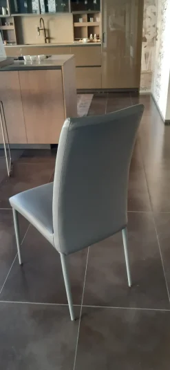 Zamagna Sedia in ecopelle senza braccioli Bold scontata- Sedie