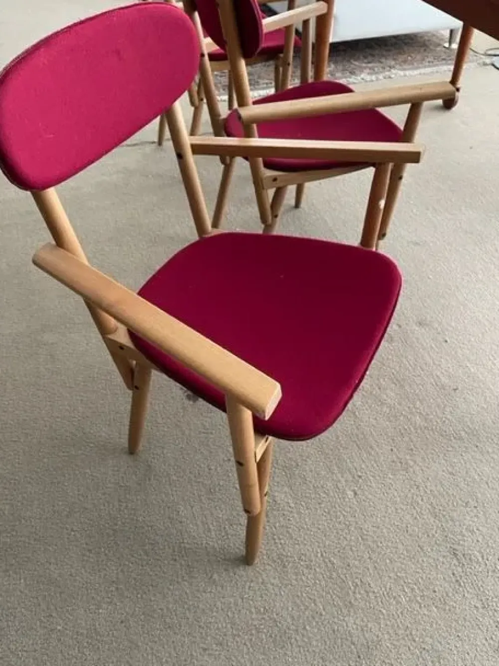 Sedia in legno con braccioli Legno in Offerta Outlet Sedie