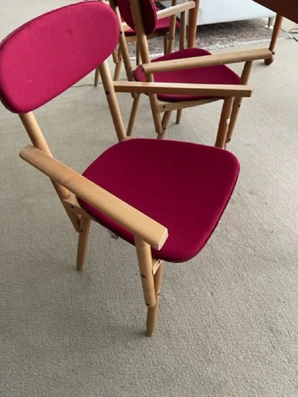 Sedia in legno con braccioli Legno in Offerta Outlet Sedie