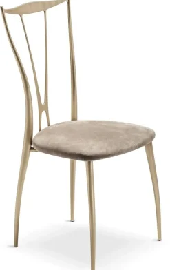 Sedia in metallo modello Vilma di^Cantori Outlet