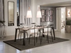 Sedia in metallo modello Vilma di^Cantori Outlet