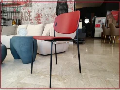 Sedia in metallo modello Yo! cb1986-a di^Connubia Discount