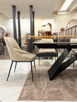 Sedia in metallo poltroncina Ginevra in Offerta Outlet Sedie