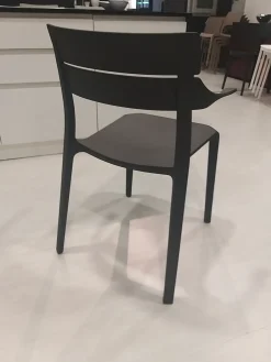 Sedia in plastica con braccioli Rochet in offerta^Bontempi Best