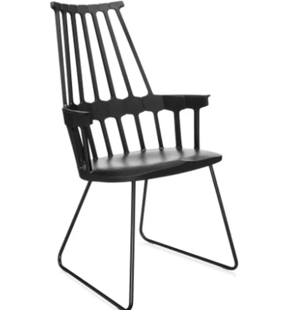 Best Sedia in plastica con braccioli Comback scontata Sedie