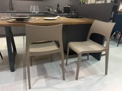 Sedia in plastica impilabile Set 4 sedie idole in offerta^Bonaldo Best