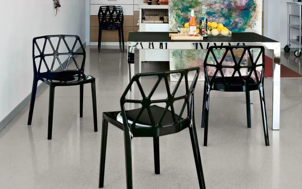 Sedia in plastica modello Alchemia di^Connubia Hot