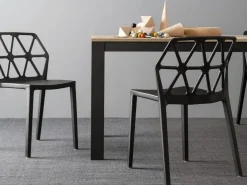 Sedia in plastica modello Alchemia di^Connubia Hot