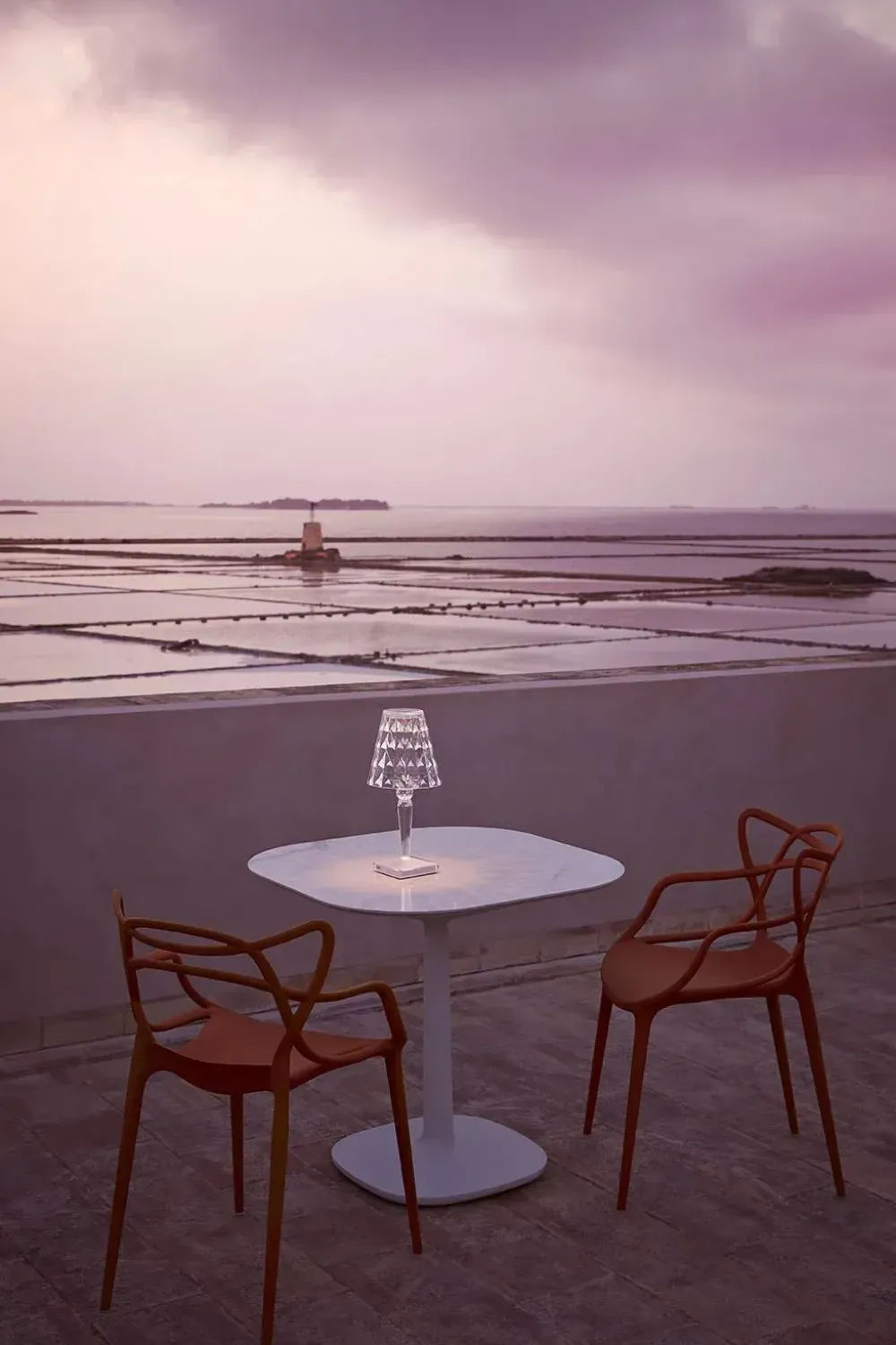 Sedia in plastica modello Masters di^Kartell New