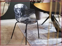 Clearance Sedia in plastica modello Saint tropez di Sedie