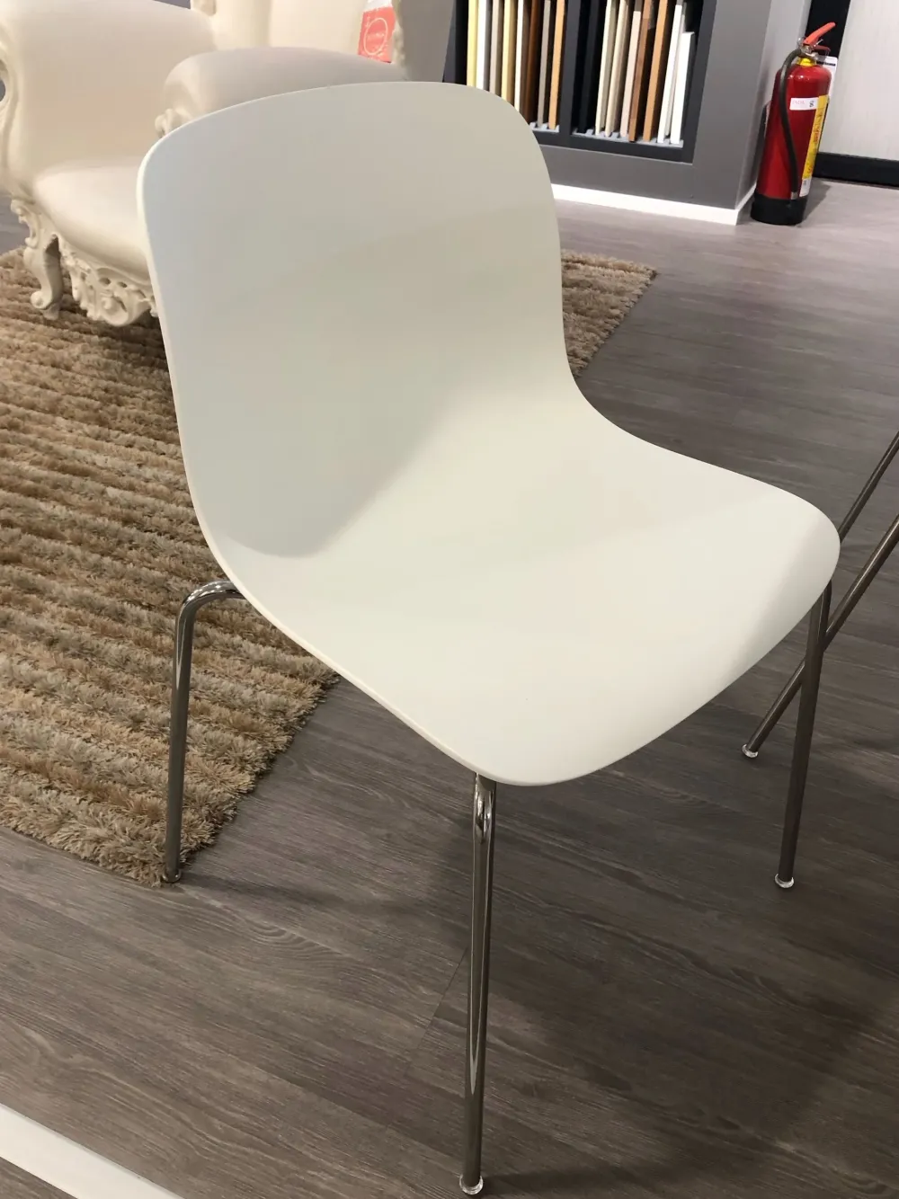 Magis Sedia in plastica senza braccioli Troy in Offerta Outlet- Sedie