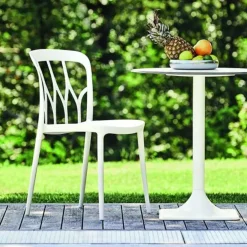 Sedia in plastica senza braccioli Galaxy in Offerta Outlet^Bontempi New