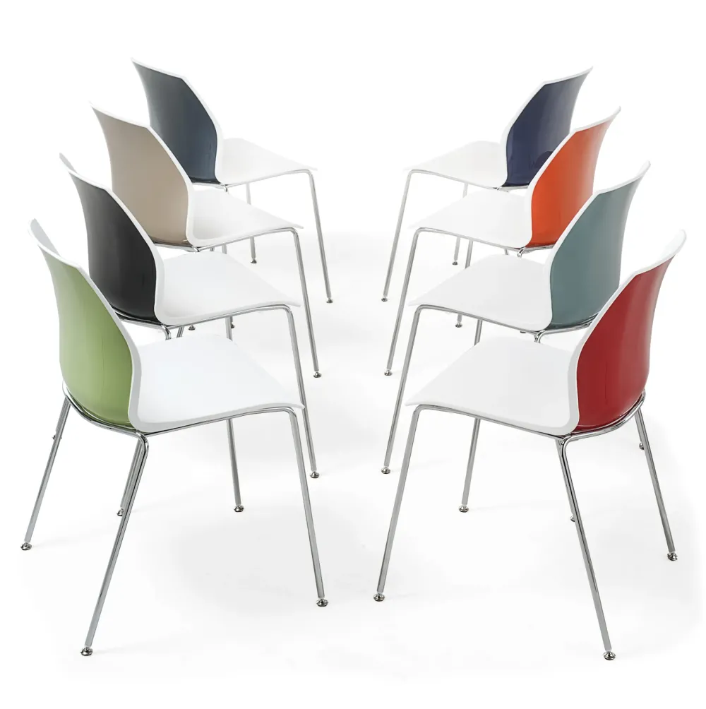 Best Sedia in plastica senza braccioli Kalea scontata Sedie