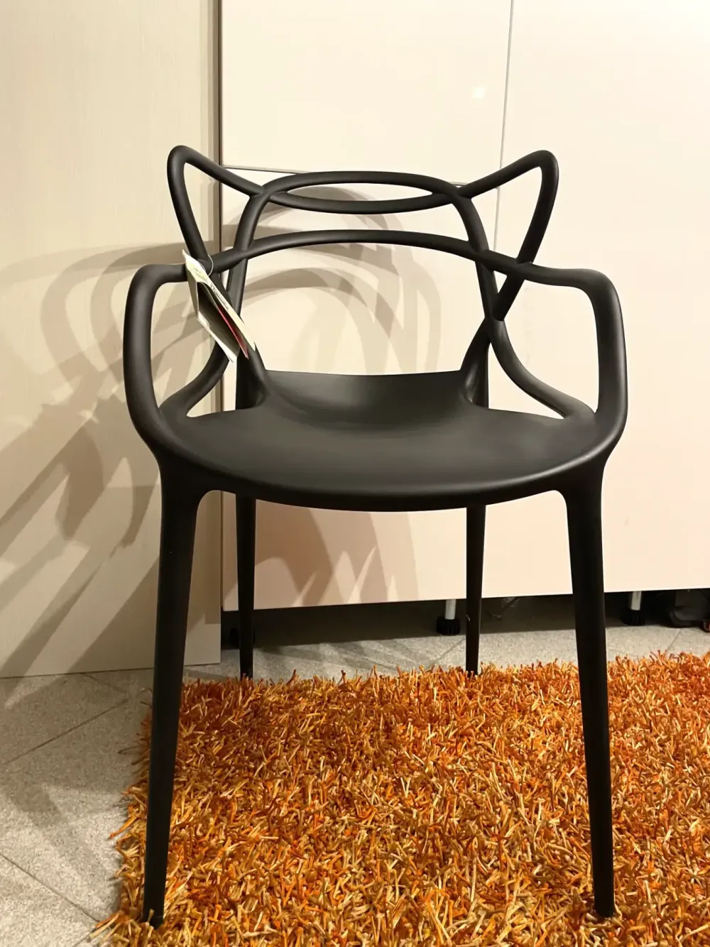 Sedia in plastica senza braccioli Masters scontata^Kartell Best