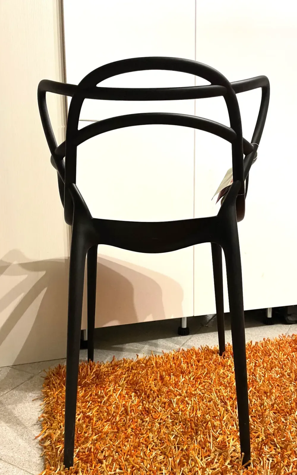 Sedia in plastica senza braccioli Masters scontata^Kartell Best