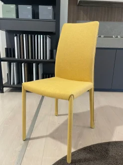 Sedia in tessuto con schienale alto Nuvola in offerta^MIDJ Sale