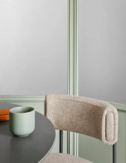 Hot Sedia in tessuto fissa Amelie in Offerta Outlet Sedie