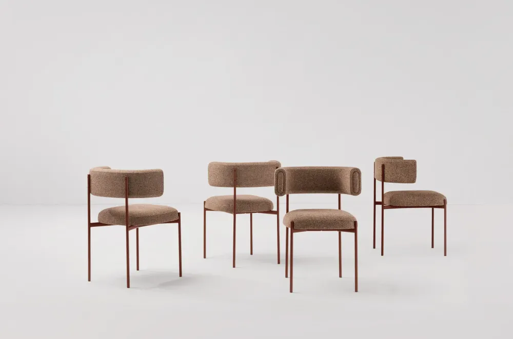 Outlet Sedia in tessuto modello Amelie p m ts di Sedie