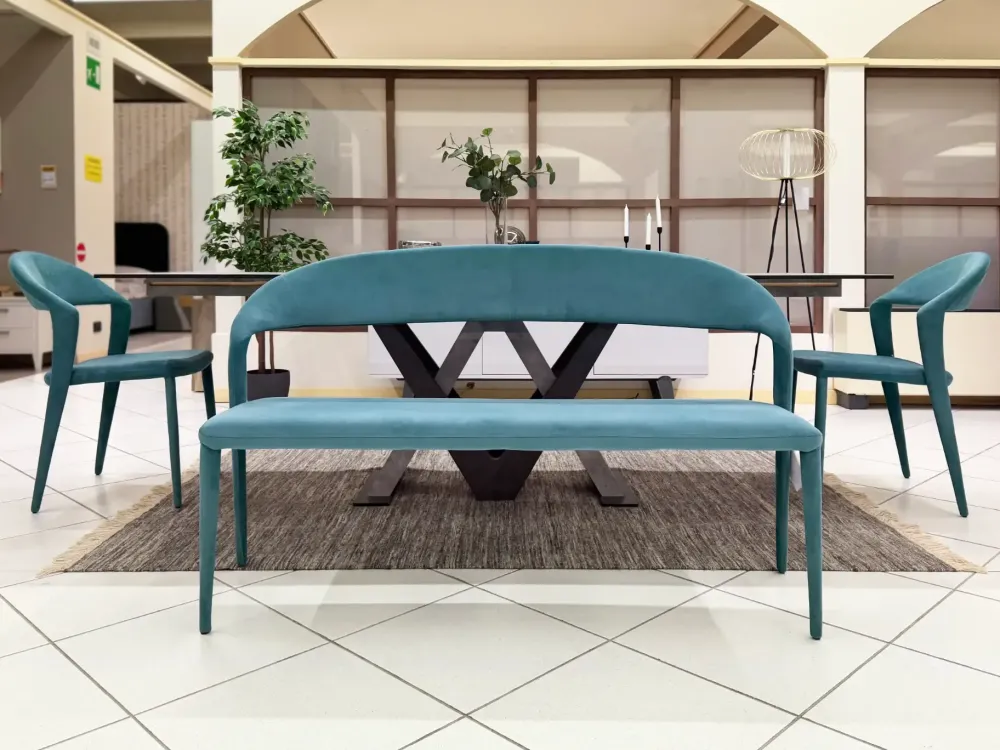 Sedia in tessuto modello Panchetta denver di Sedie