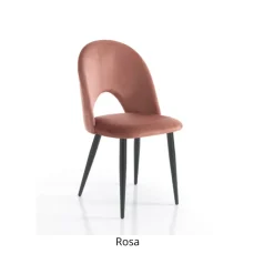 Sedia in tessuto poltroncina Sedia imbottita in velluto modello nail in Offerta Outlet^Mobilificio Bellutti Hot