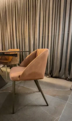 Sedia in tessuto poltroncina Sedia tone in offerta^Zamagna Outlet