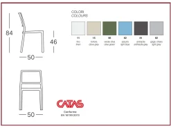 Hot Sedia Kate in OFFERTA OUTLET -25% Sedie