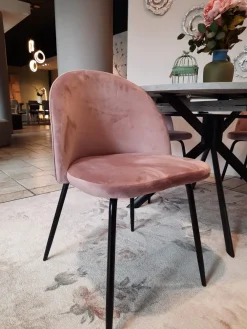 La Seggiola Sedia Lulù da soggiorno realizzata in metallo scontata del 44%- Sedie