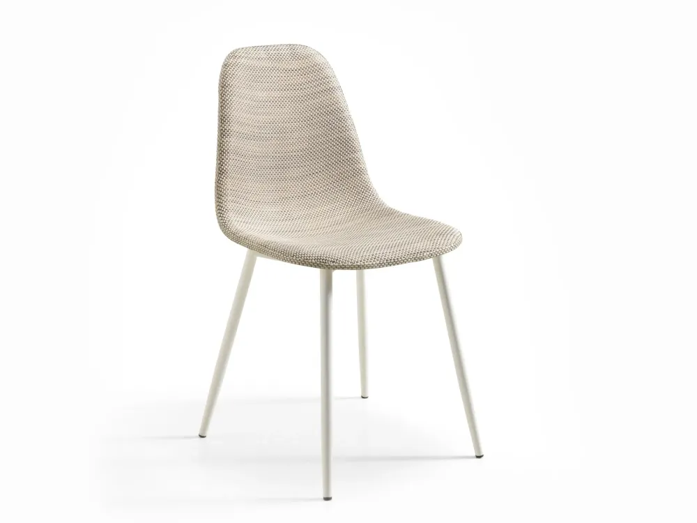 Online Sedia Martina da cucina realizzata in tessuto scontata del 31% Sedie