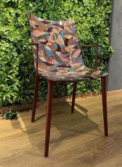 Sedia modello H.h.h. graphic impression a marchio scontata del 40%^Kartell Discount