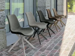 Outlet Sedia modello Malaga senza braccioli di Sedie