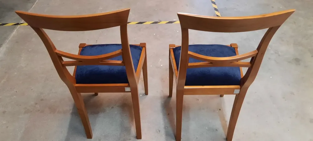 Sedia Modello quadrifogli di in OFFERTA OUTLET -68%^Mobilificio Bellutti Sale