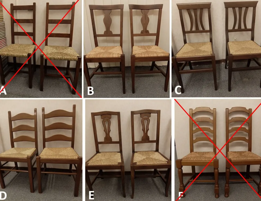 Sedia modello Sedie miste da cucina di -57%^Artigianale Clearance