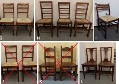 Sedia modello Sedie miste  da cucina di -57%^Artigianale Clearance