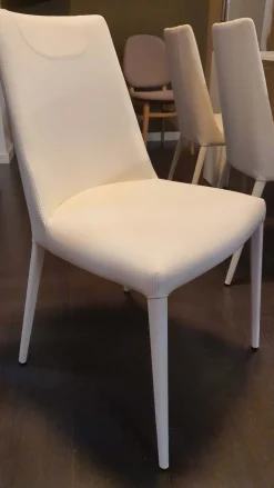 Sedia modello Sofia bianca a marchio scontata del 84%^Ozzio Online