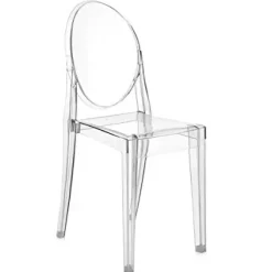 Sedia modello Victoria ghost senza braccioli di^Kartell New