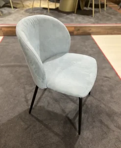 Zamagna Sedia Mood da cucina realizzata in tessuto scontata del 60%- Sedie