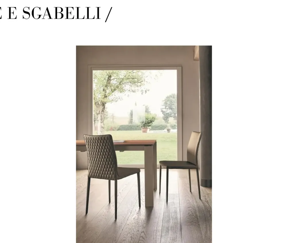 Bontempi Sedia Nata , schienale alto, prezzo Outlet.- Sedie