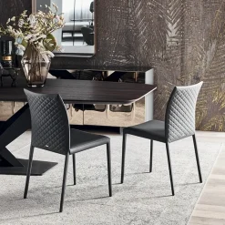 Sedia Norma Couture di : progettista interni.^Cattelan Italia