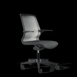 Milani Sedia operativa in altro Loop48 a marchio a prezzi convenienti- Arredo Ufficio