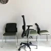 New Sedia operativa in ecopelle Hello rete + 2 sedie visitatore con forte sconto Arredo Ufficio