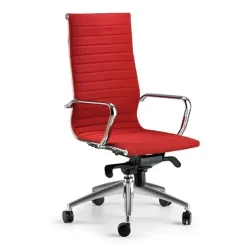 Sedia operativa Karma cromo direzionale in metallo a prezzo scontato Arredo Ufficio