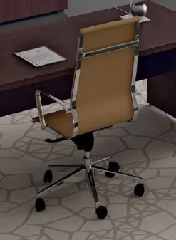 Sedia operativa Karma cromo direzionale in metallo a prezzo scontato Arredo Ufficio