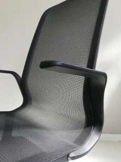 Las Mobili Sedia operativa modello Direzionale trama + 2 sedie slitta in OFFERTA OUTLET- Arredo Ufficio