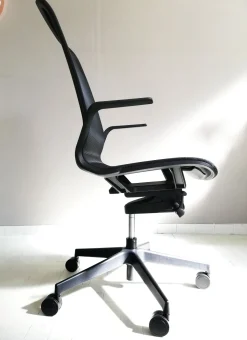 Las Mobili Sedia operativa modello Direzionale trama + 2 sedie slitta in OFFERTA OUTLET- Arredo Ufficio