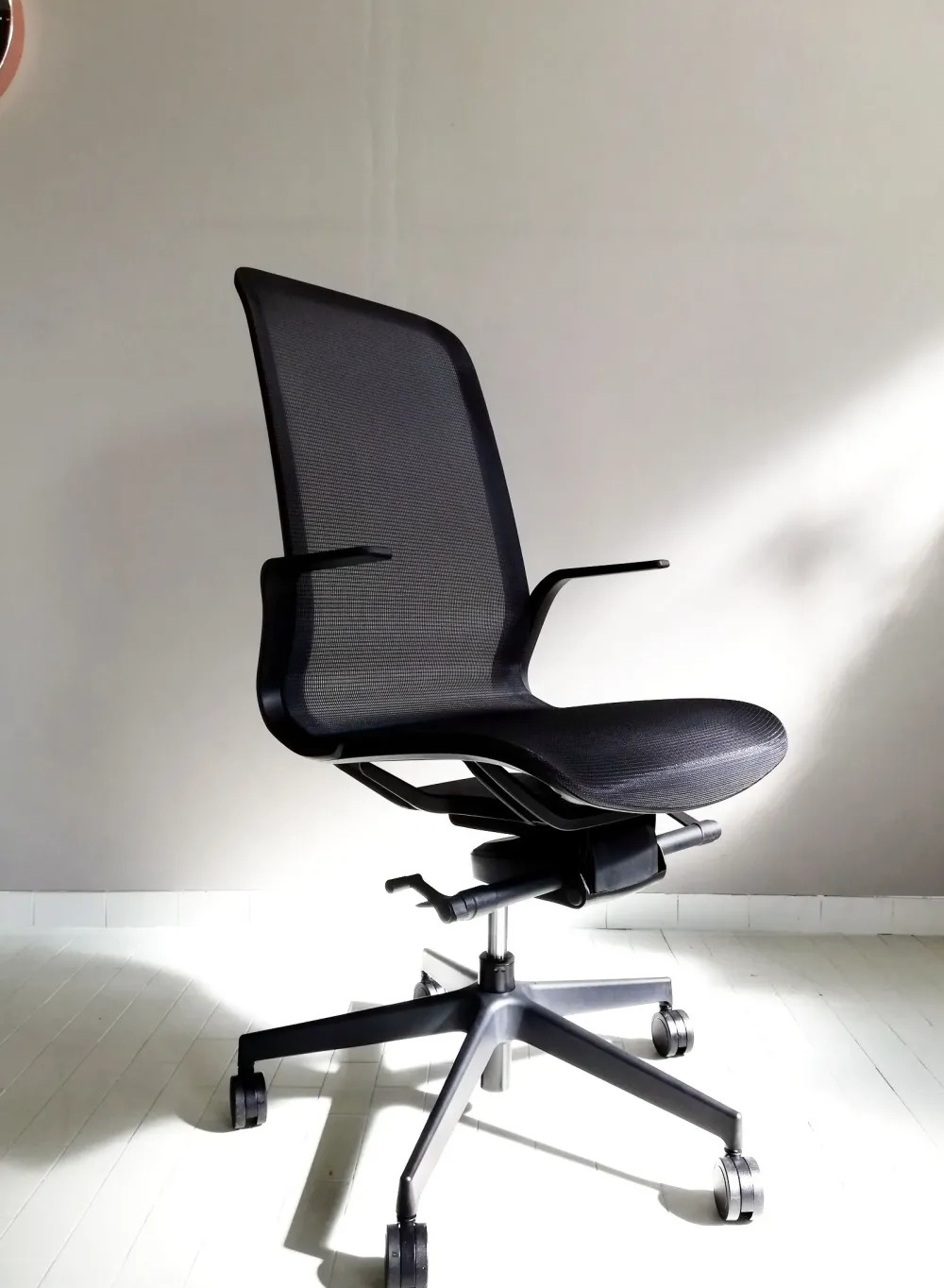 Las Mobili Sedia operativa modello Direzionale trama + 2 sedie slitta in OFFERTA OUTLET- Arredo Ufficio