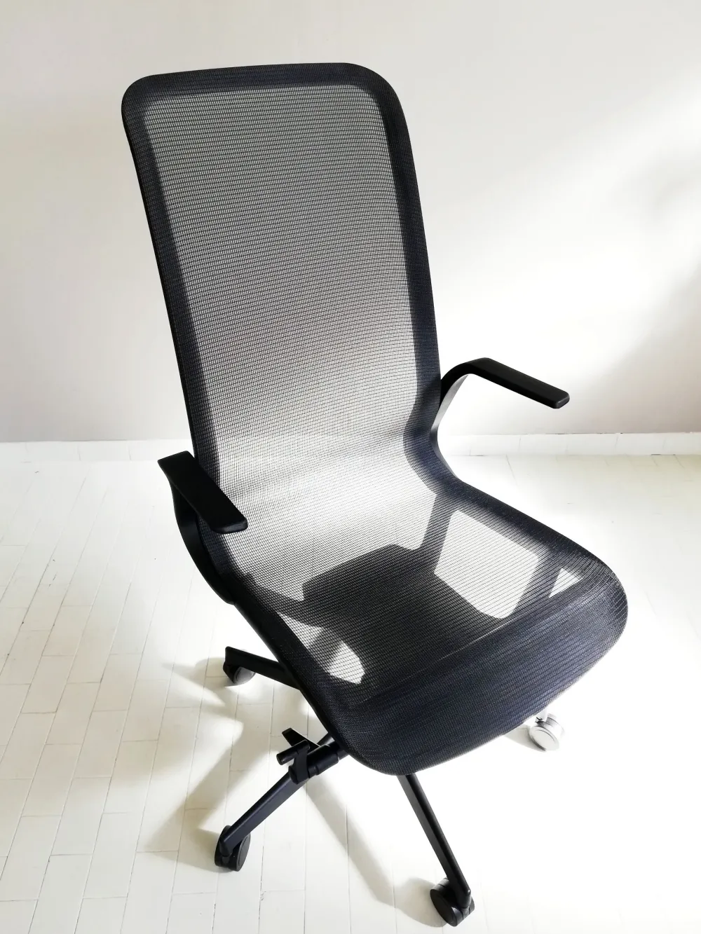 Las Mobili Sedia operativa modello Direzionale trama + 2 sedie slitta in OFFERTA OUTLET- Arredo Ufficio