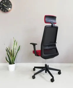 Las Mobili Sedia operativa modello Rassegna rete con poggiatesta in altro ad un prezzo davvero conveniente- Arredo Ufficio