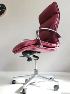 Sedia operativa modello Tris sedie: formen direzionale + 2 sedie visitatore sistema slitta in OFFERTA OUTLET Arredo Ufficio