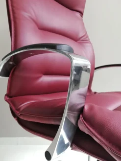 Sedia operativa modello Tris sedie: formen direzionale + 2 sedie visitatore sistema slitta in OFFERTA OUTLET Arredo Ufficio