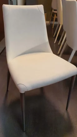 Ozzio SEDIA Spritz bianca PREZZI OUTLET- Sedie